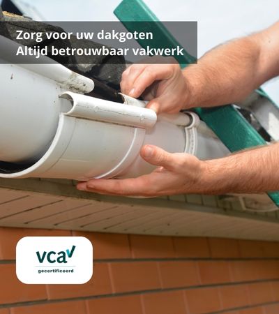Zorg voor uw dakgoten